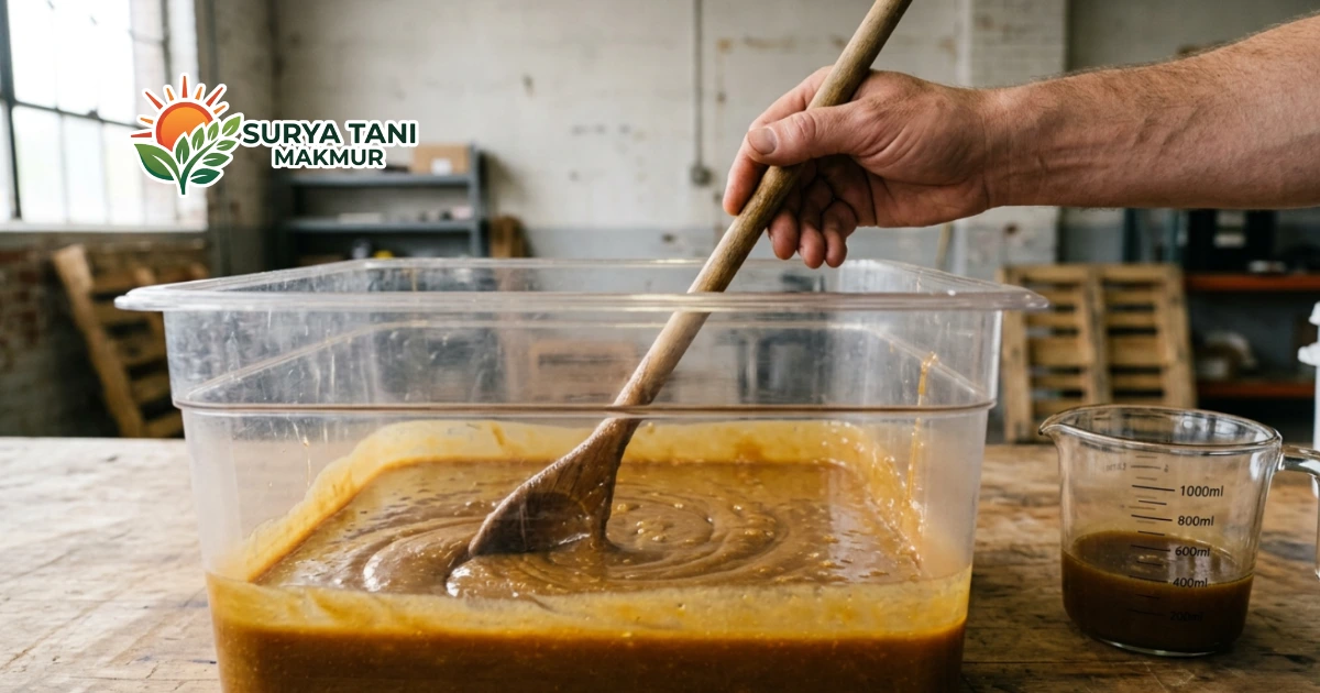 Cara Mengencerkan Molase dengan Takaran yang Tepat | Surya Tani Makmur